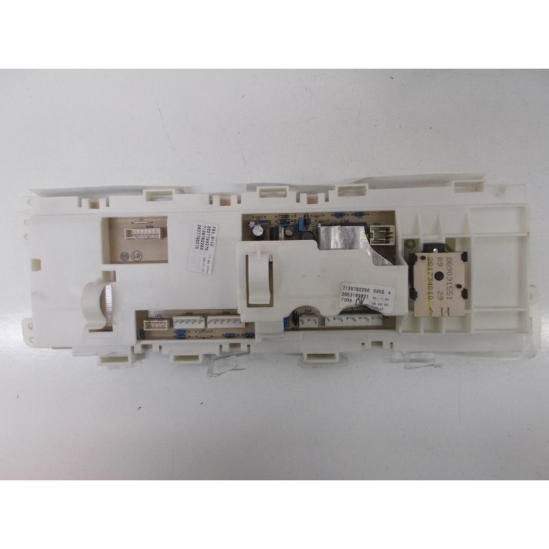 Beko 2867700100 - Pulsante Guida Originale Per Lavatrici Serie WM5000/WM6000, Plastica Bianca