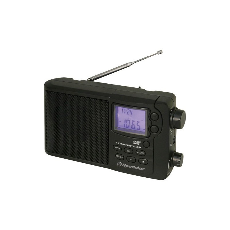 Roadstar TRA-2425PSW Ricezione a 12 bande SW (1-10) / MW / FM PLL Digital World Receiver Radio portatile