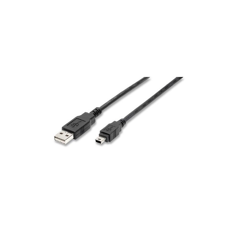 Cavo spina usb A spina miniusb 5 poli A - 1,5 mt  COD 15/08  NUOVO