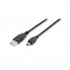 Cavo spina usb A spina miniusb 5 poli A - 1,5 mt  COD 15/08  NUOVO