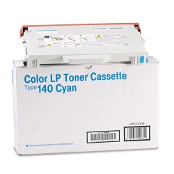 Color LP Toner Cassette Ricoh Type 140 CYAN  ( CIANO )  - 402098 - G228-27   NUOVO