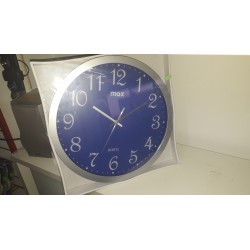 orologio da parete MAX  blu