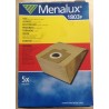 SACCHETTI ASPIRAPOLVERE MENALUX 1803P COMPATIBILE CON VARI MODELLI 5 PEZZI (COD 08946)  NUOVO