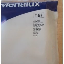 SACCHETTI ASPIRAPOLVERE MENALUX T87 COMPATIBILE CON VARI MODELLI DI ASPIRAPOLVERE (COD 277.08) 5 PEZZI  NUOVO