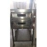 forno pizza a doppia camera PERGOLOTTI completo di carrello