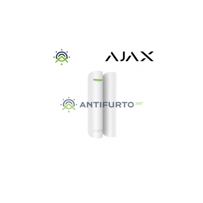 Contatto Magnetico Wireless AJAX per porte e finestre Bianco AJ-DOORPROTECT-