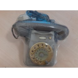 TELEFONO A DISCO VINTAGE (COLORE GRIGIO) , 9263 BA , F.63 , FACESTANDARD  USATO