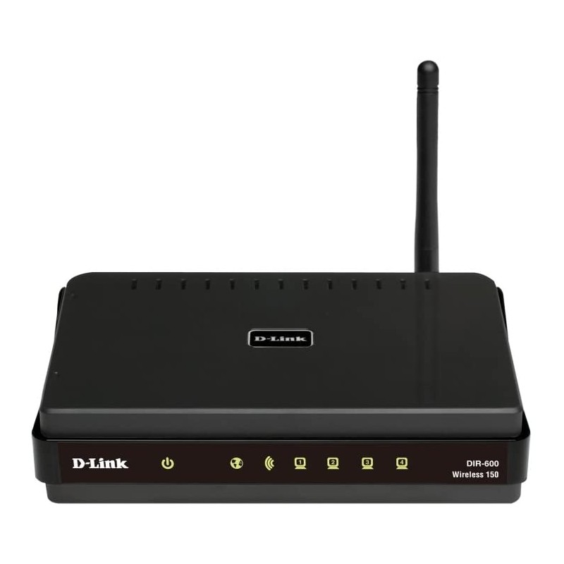 D-Link DIR-600 Router Wireless N 150, Nero/Antracite