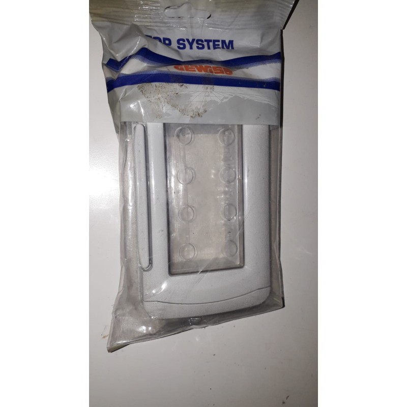GEWISS SYSTEM PLACCA STAGNA AUTOPORTANTE 4P COLORE GRIGIO GW22463