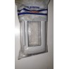 GEWISS SYSTEM PLACCA STAGNA AUTOPORTANTE 4P COLORE GRIGIO GW22463