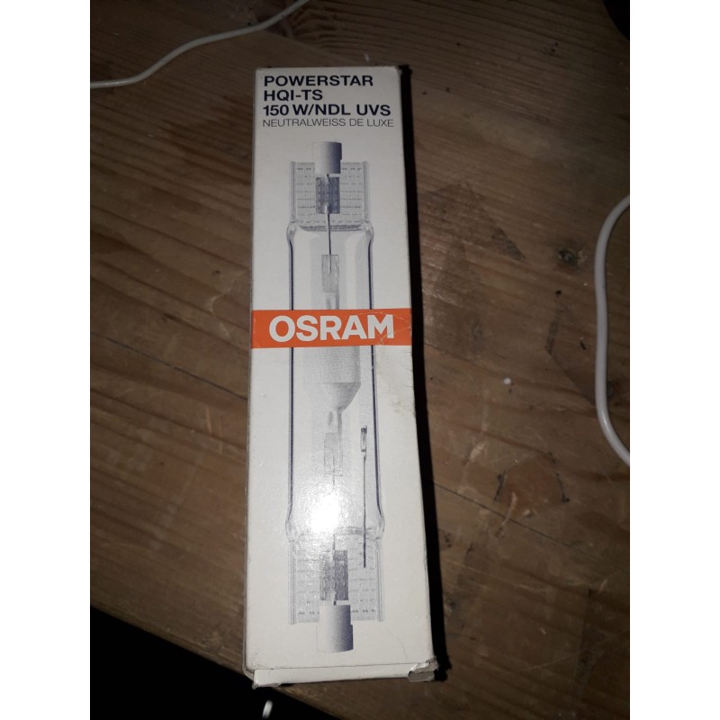 Osram Powerstar HQI-TS 150 Watt con NDR Bianco Neutral Deluxe R7s