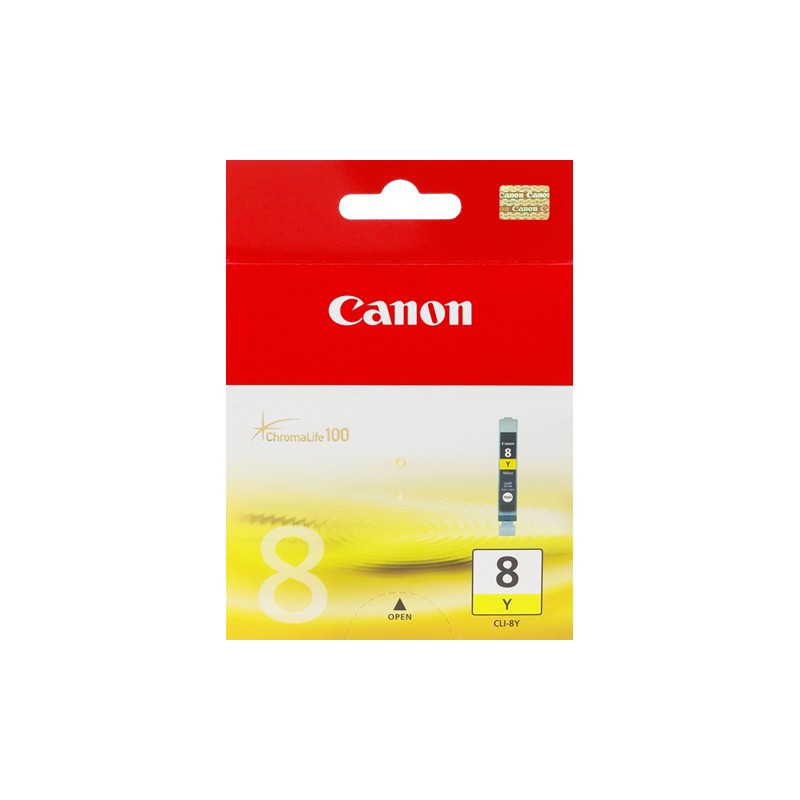 ORIGINAL Canon Cartuccia d’inchiostro giallo CLI-8y 0623B001 13ml – Canon – 4960999272825