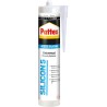 PATTEX Silicon5 Sigillante siliconico Acetico universale 280ml Bianco