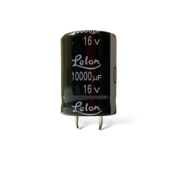 2 Pezzi - Condensatore Elettrolitico SNAP IN 10000uF 16V 85°C Lelon