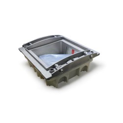 Bticino Terraneo 331110 Scatola da incasso con telaio 1 modulo SFERA Classic