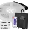 V-TAC VT-2835 STRISCIA LED 6W SMD 60 LED PANNELLO SOLARE E TELECOMANDO