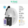 V-TAC VT-2835 STRISCIA LED 6W SMD 60 LED PANNELLO SOLARE E TELECOMANDO