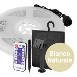 V-TAC VT-2835 STRISCIA LED 6W SMD 60 LED PANNELLO SOLARE E TELECOMANDO