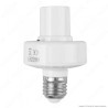 V-TAC SMART VT-5007 PORTALAMPADA PER LAMPADINE E27 WI-FI gestione via app