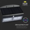 LAMPADA LED CON SENSORE E PANNELLO SOLARE V-TAC VT-767-7 7W IP65