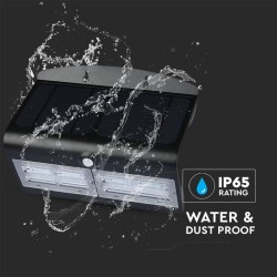 LAMPADA LED CON SENSORE E PANNELLO SOLARE V-TAC VT-767-7 7W IP65