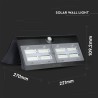 LAMPADA LED CON SENSORE E PANNELLO SOLARE V-TAC VT-767-7 7W IP65