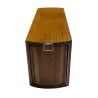 Cofanetto in legno con 4 mazzi di carte da Poker Modiano