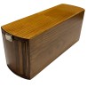 Cofanetto in legno con 4 mazzi di carte da Poker Modiano