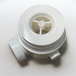 SIFONE PER PIATTO DOCCIA FORO Ø 40-14,5 CON TAPPO INOX