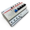 Interruttore magnetotermico differenziale ABB S204 C63 DDA204 AC. 0,3A