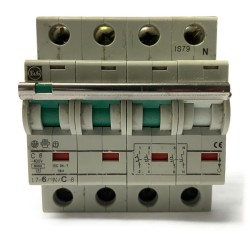 Interruttore Magnetotermico F&G C6 L7-6/N/C-6  400V 6000A (6 kA)