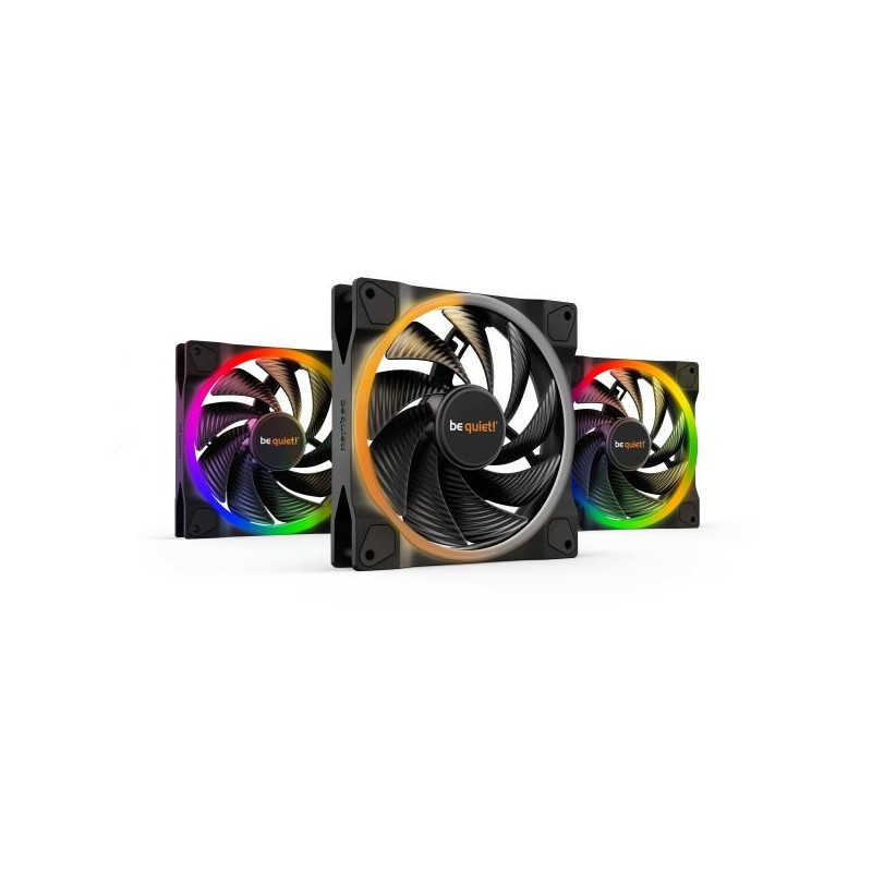 PC- Casel?fter Be Quiet Light Wings 140mm PWM high-speed (triple pack)