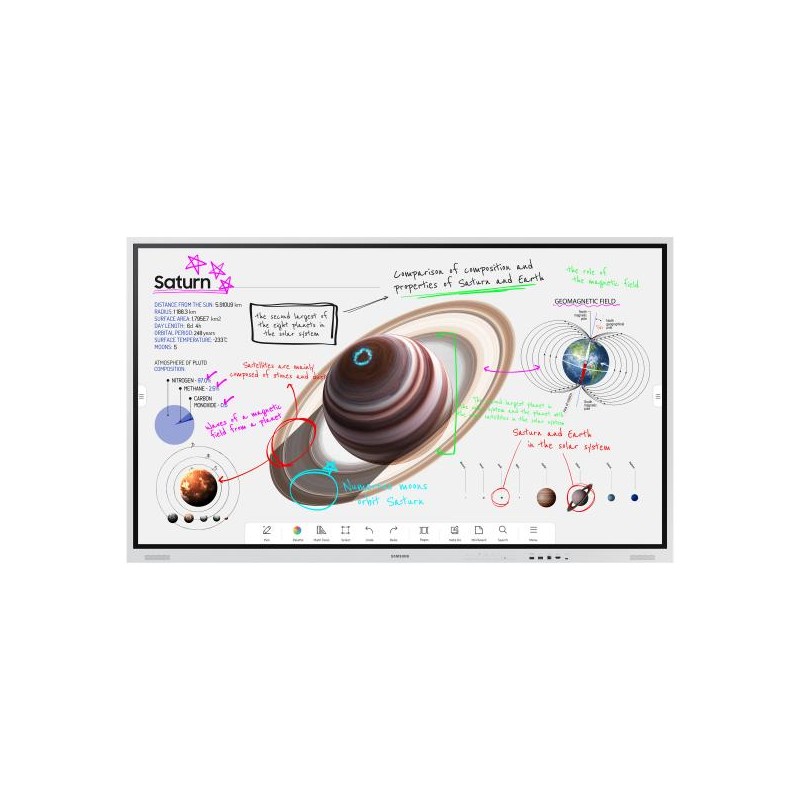 MON 75TOUCH MM SAMSUNG FLIP PRO TOUCH INTERATTIVO WM75B