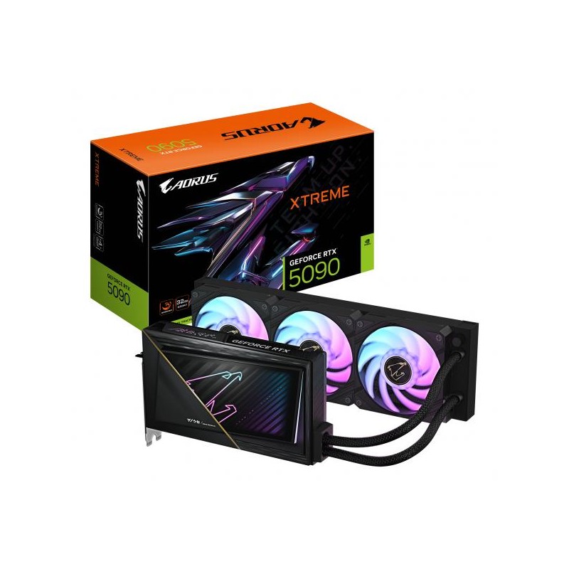 VGA Gigabyte GeForce? RTX 5090 32GB AORUS XTREME WATERFORCE