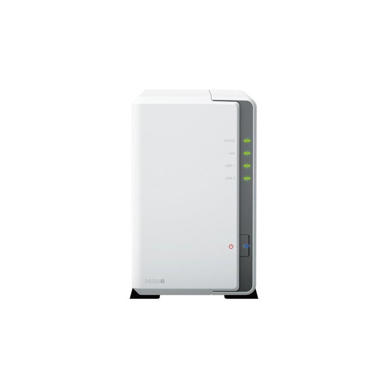 NAS SYNOLOGY DS223J 2HD3.5/2.5 DD R4 1GB-1PGIGA-2P USB3.2