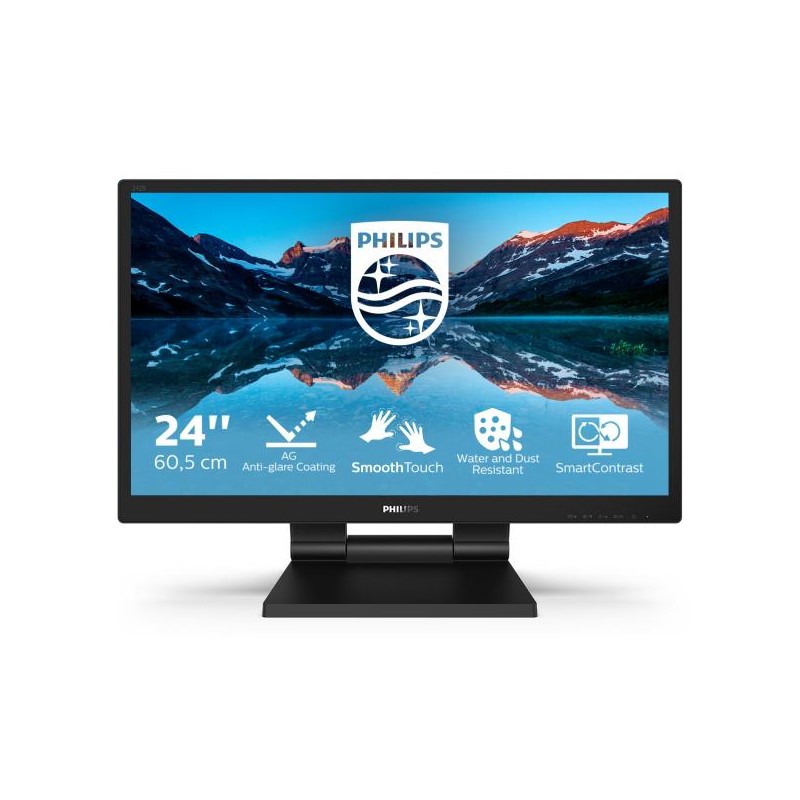 MON TOUCH 23,8IPS VGA HDMI DP 10TO DVI IP54 USB3.1 SMOOTHTOUCH 16:9