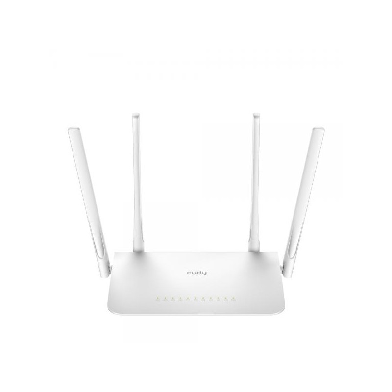 ROUTER AC1200 DUAL 867MBPS+300MBPS 5P GIGABIT 4ANTENNE FISSE
