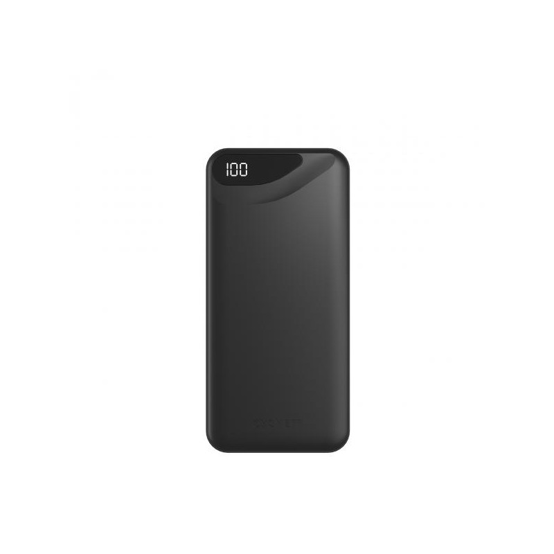 POWER BANK 10000MAH BLACK 3 DEVICE 1 USB-C 2 USB-A DISPLAY CYGNETT