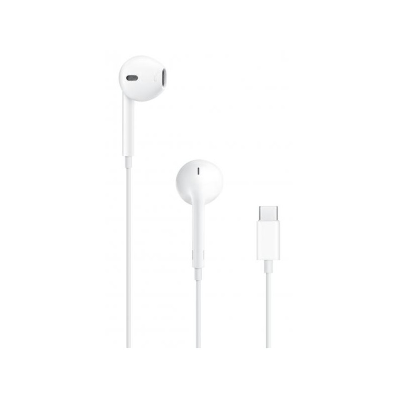 AURICOLARI EARPODS APPLE CON TELECO MANDO E MICROFONO USB-C