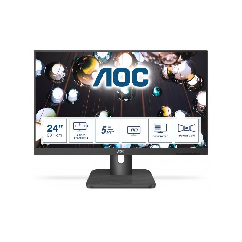 MON 23,8TN  VGA HDMI DP 5MS AOC 24E1Q 16:9 MM