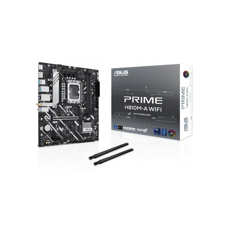 MB ASUS PRIME H810M-A WIFI 1851 2D5 2M.2 4S3 1HD/1DP MATX