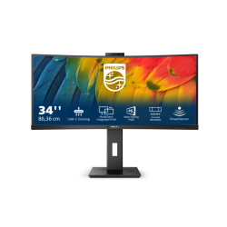 MON 34VA 3440X1440 HDMI DP USBC 21:9 MM 4MS WEB 34E1C5600CH CURVED