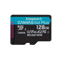 SD MICRO 128GB CL10 UHS-I CON ADATT 200MB/S LET.160MB/S SCRIT.KINGSTON