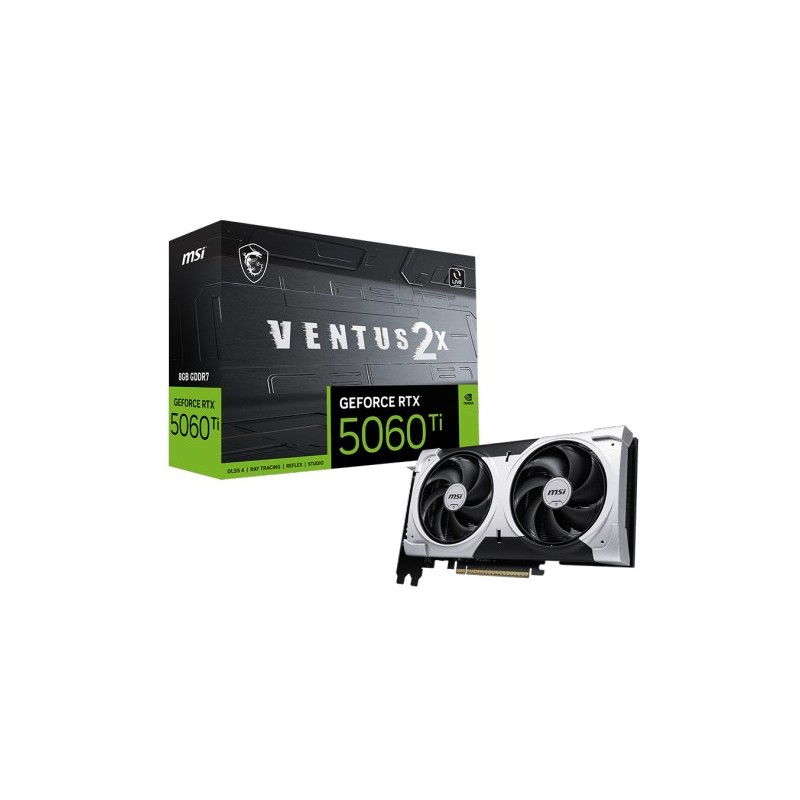 VGA MSI RTX 5060TI VENTUS 2X PLUS 8GB GDDR7 256BIT 1H/3DP