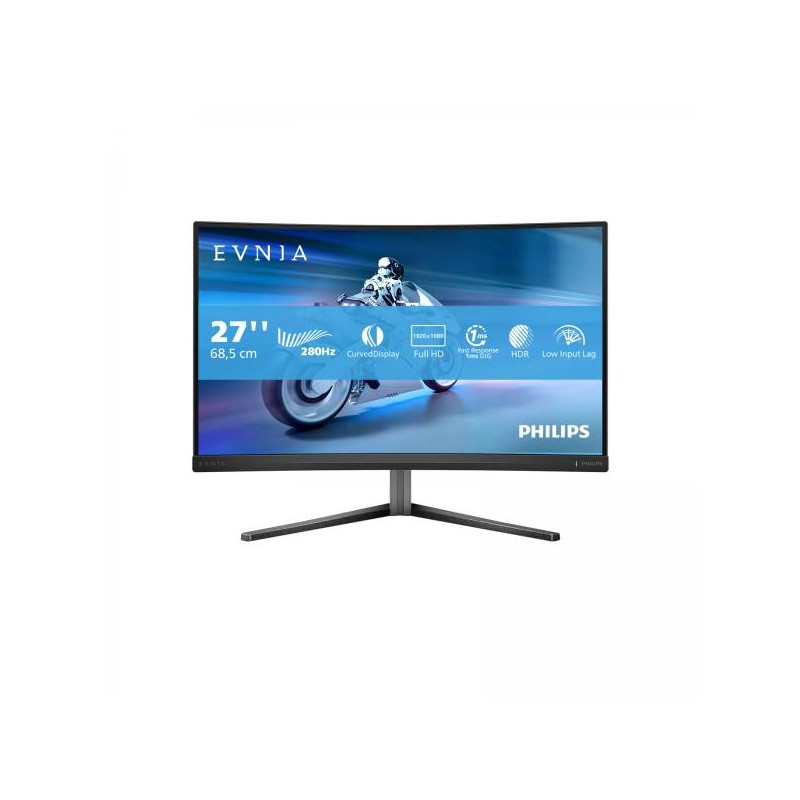 MON 27VA FHD CURVO 0.3 280HZ GAMING EVNIA 2X HDMI DP REG ALTEZZA