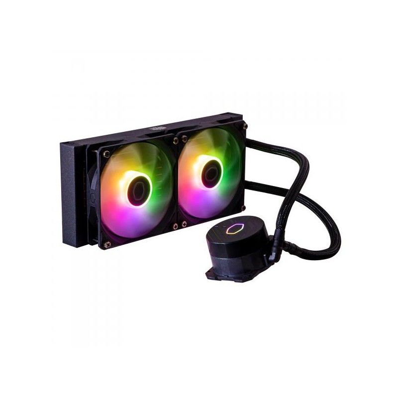 DISSIPATORE MASTERLIQUID 240L CORE LGA 1155 1700 AMD AM2 FM2+ ARGB BK