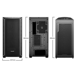 PC- Case BeQuiet Shadow Base 800 DX - schwarz