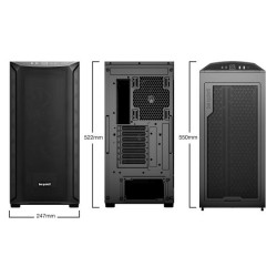 PC- Case BeQuiet Shadow Base 800 - schwarz