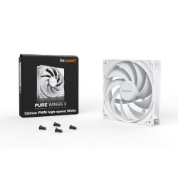 PC- Casel?fter Be Quiet Pure Wings 3 high-speed PWM 120mm white BL111