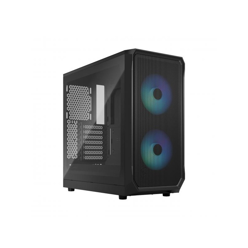 PC- Case Fractal Focus 2 RGB TG Clear Tint - schwarz